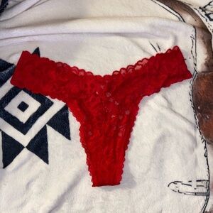 Victorias Secret lace thong panty